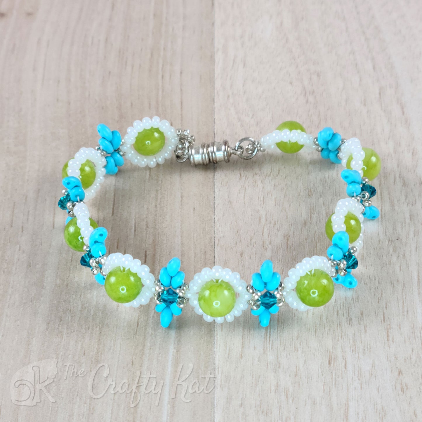 Crystal Daisy Chain - Bracelet