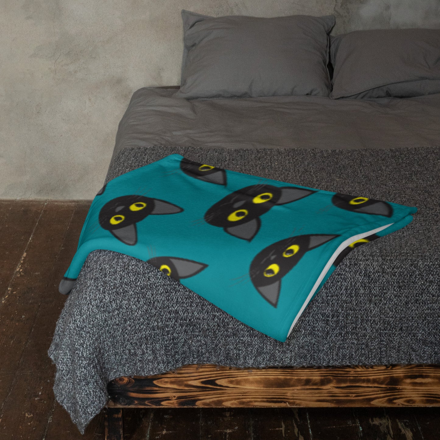 Cat Parade - Throw Blanket