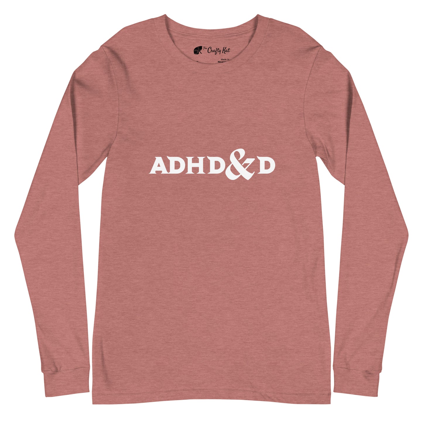 ADHD&D - Bella + Canvas Unisex Long Sleeve Tee