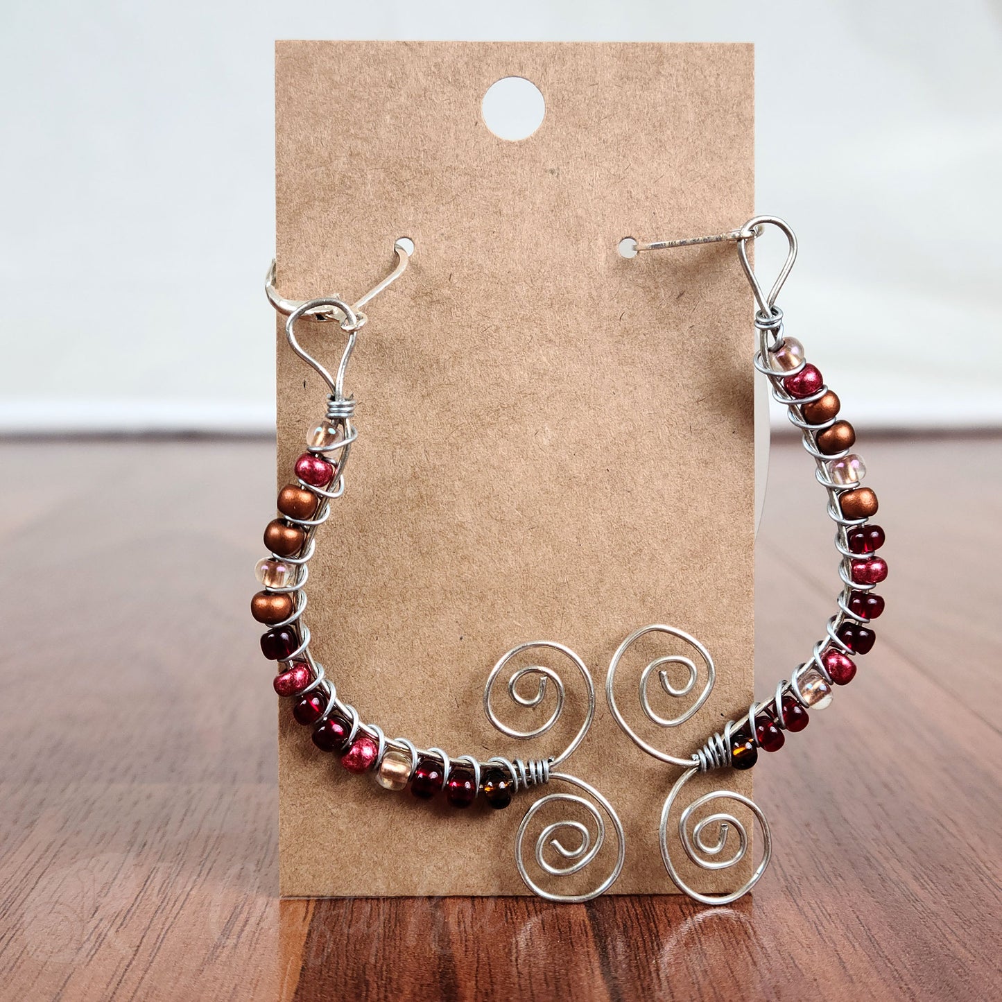 Spiral Back - Earrings
