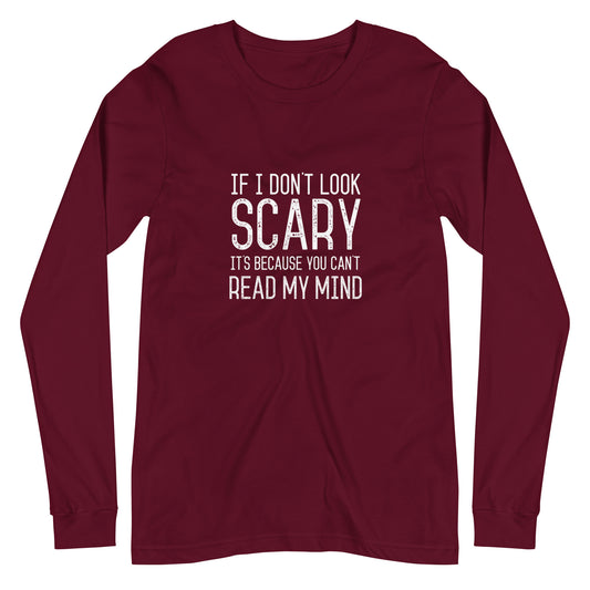 Scary Mind - Bella + Canvas Long Sleeve Tee