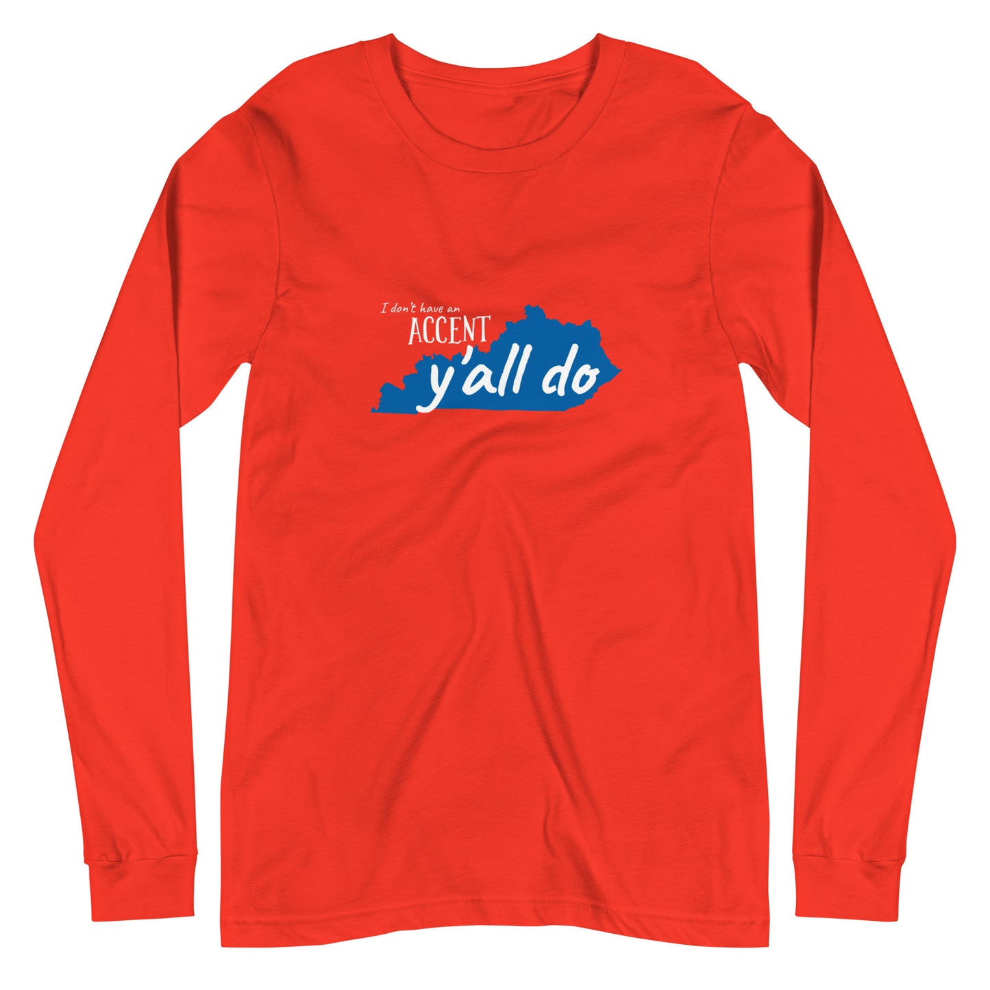 What Accent? - Bella + Canvas Long Sleeve Tee