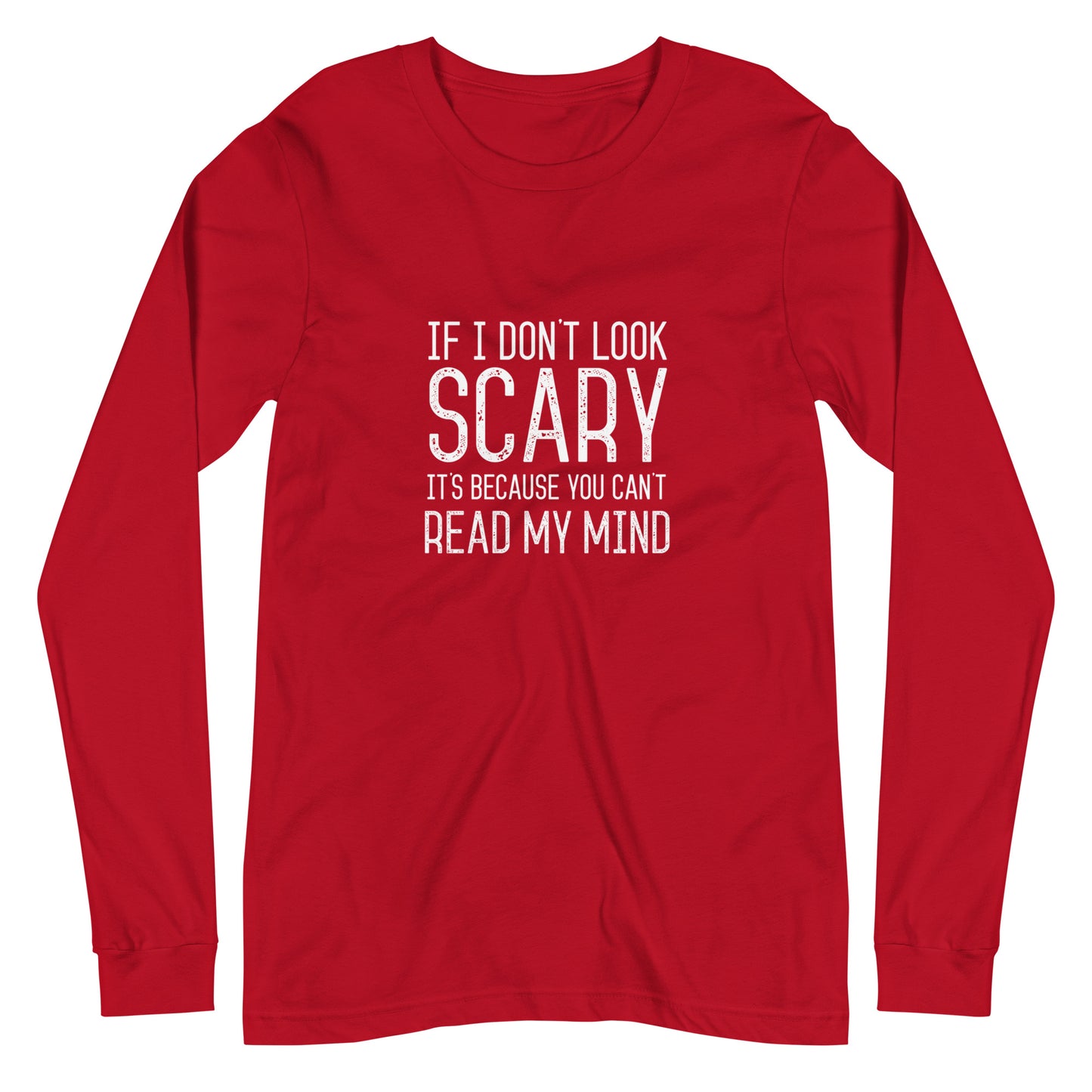 Scary Mind - Bella + Canvas Long Sleeve Tee