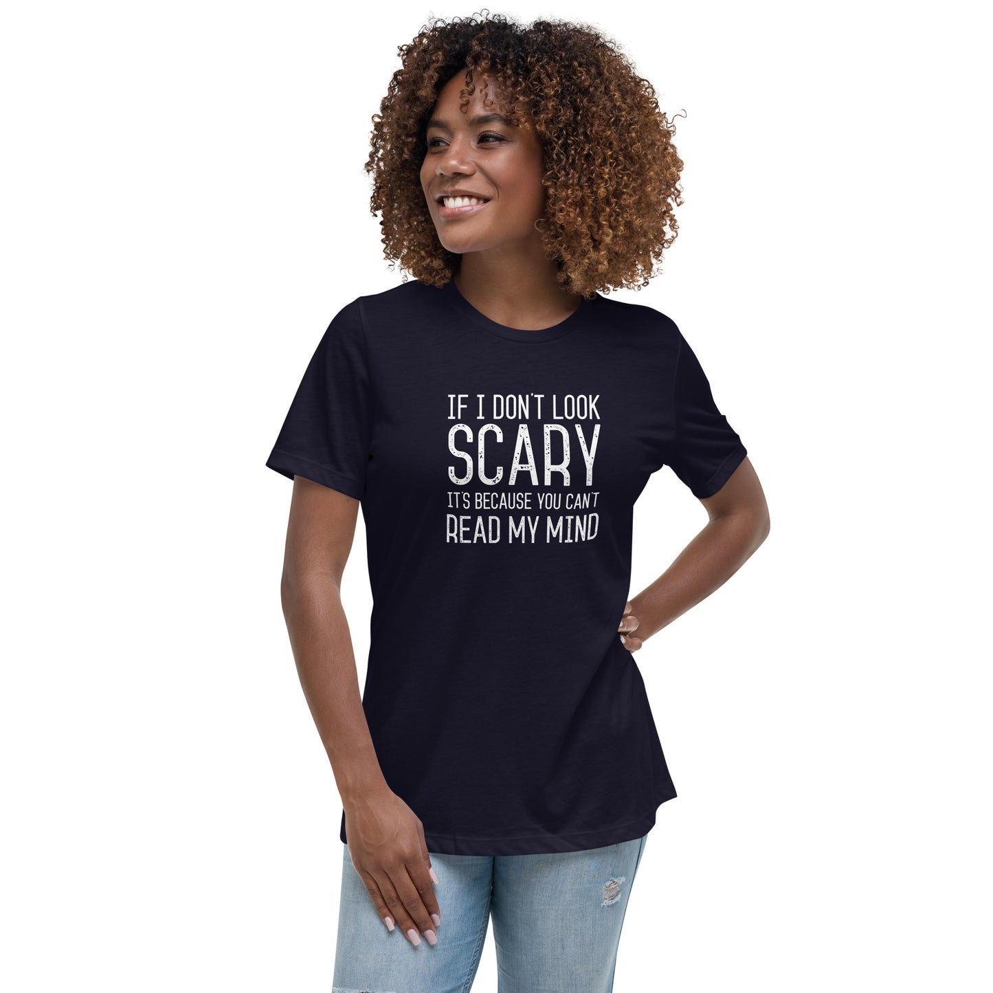 Scary Mind - Bella + Canvas Women's Relaxed Tee