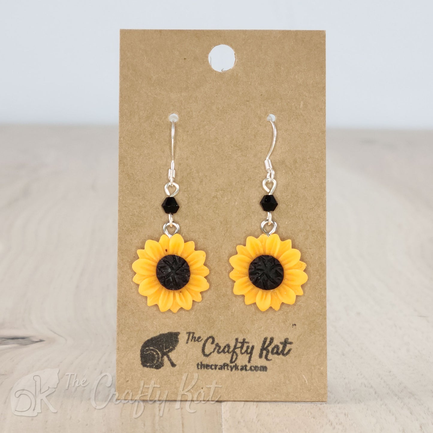 Sunflower & Seed - Earrings