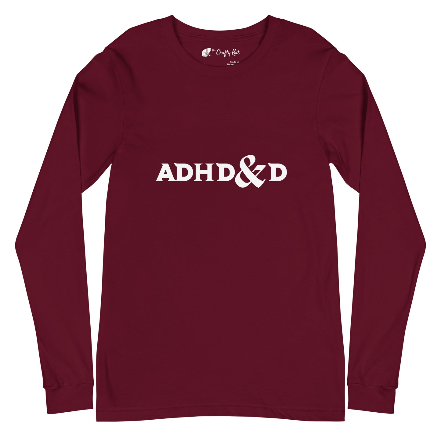 ADHD&D - Bella + Canvas Unisex Long Sleeve Tee