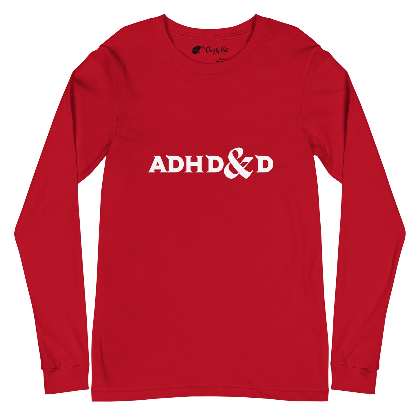 ADHD&D - Bella + Canvas Unisex Long Sleeve Tee