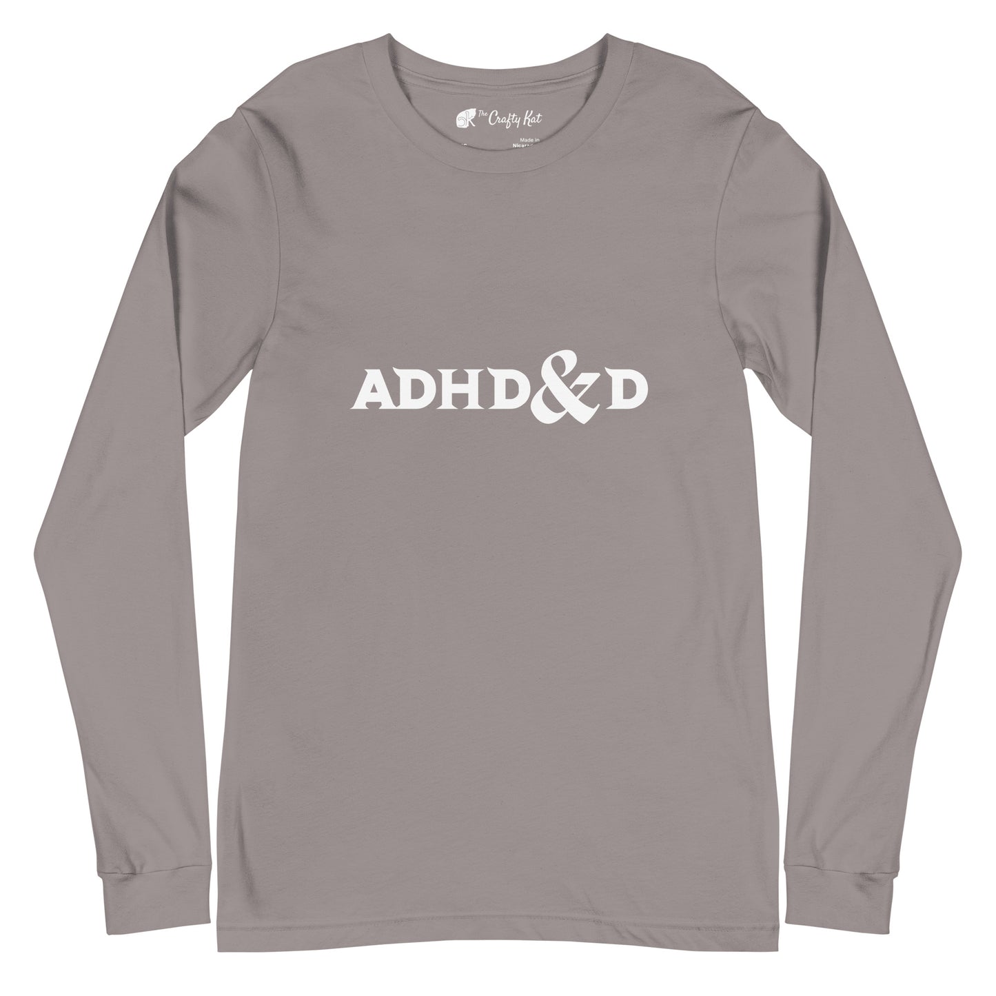 ADHD&D - Bella + Canvas Unisex Long Sleeve Tee