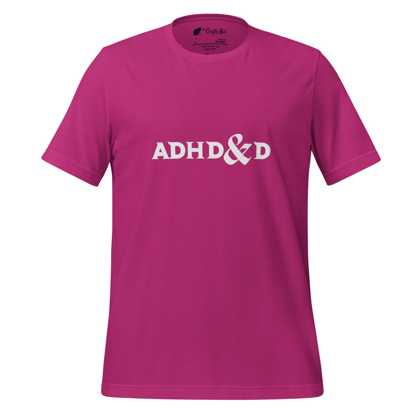 ADHD&D - Bella + Canvas Unisex Tee