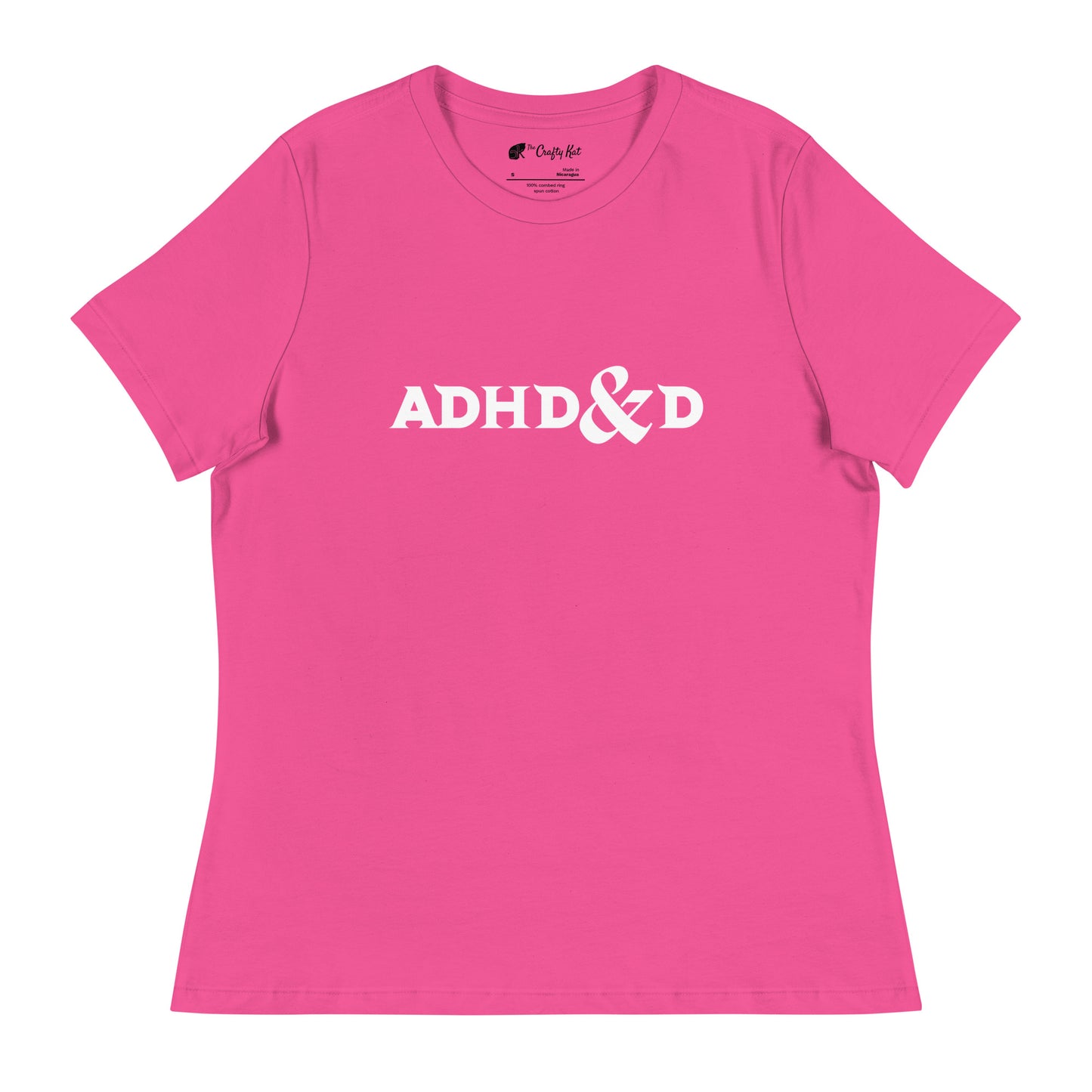 ADHD&D - Bella + Canvas Women's Relaxed T-Shirt