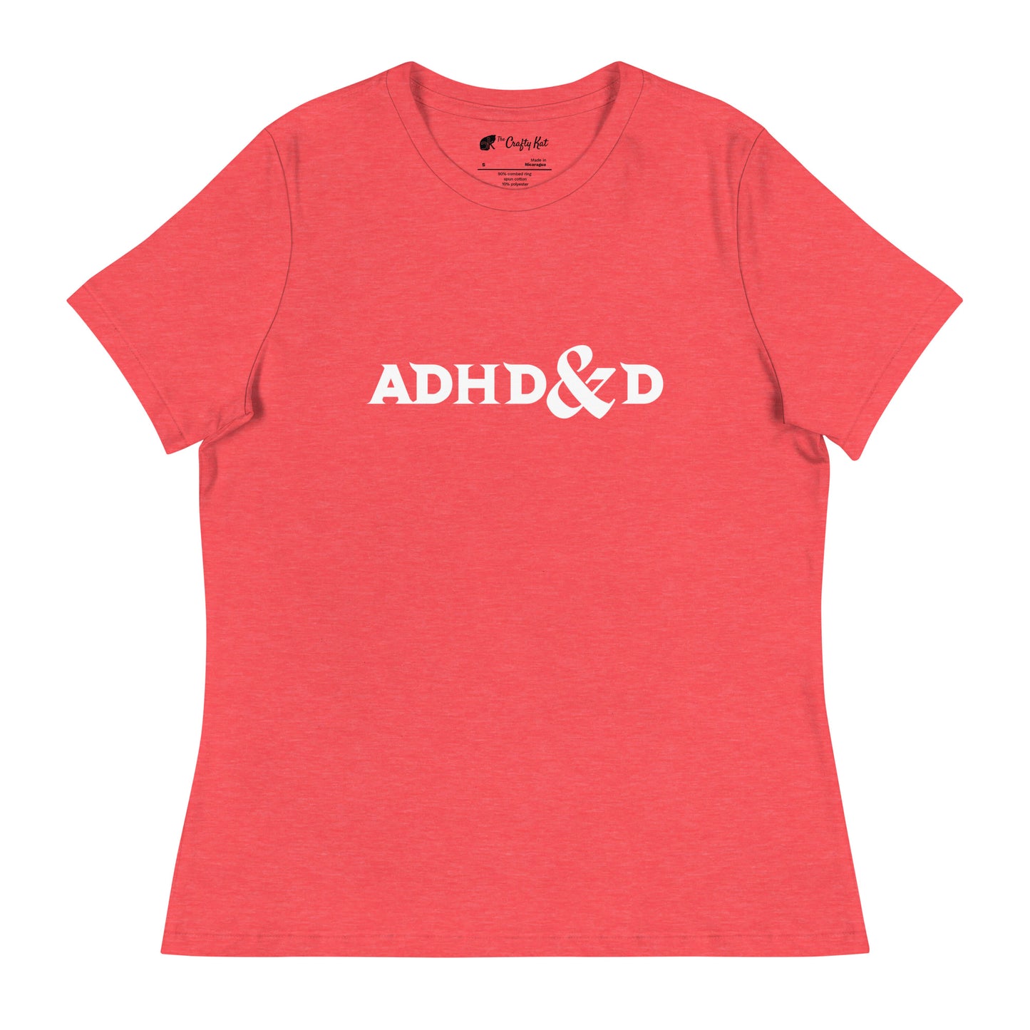 ADHD&D - Bella + Canvas Women's Relaxed T-Shirt