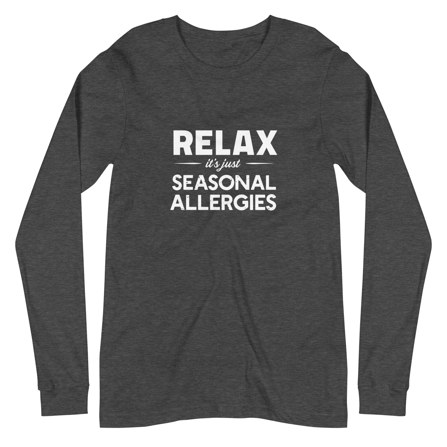 Seasonal Allergies - Bella + Canvas Long Sleeve Tee