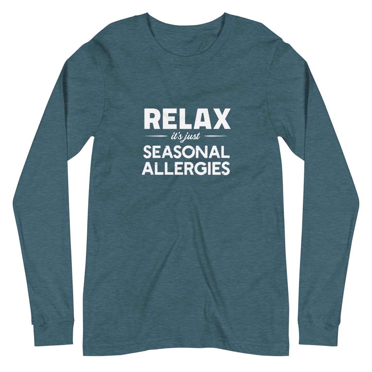 Seasonal Allergies - Bella + Canvas Long Sleeve Tee