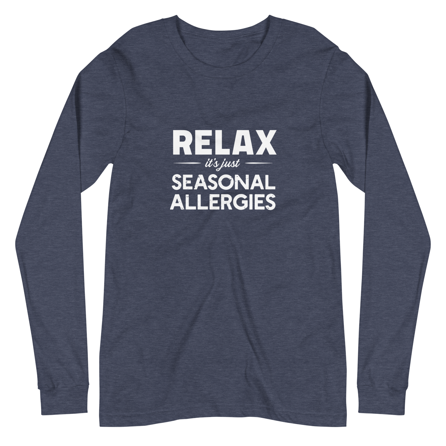 Seasonal Allergies - Bella + Canvas Long Sleeve Tee