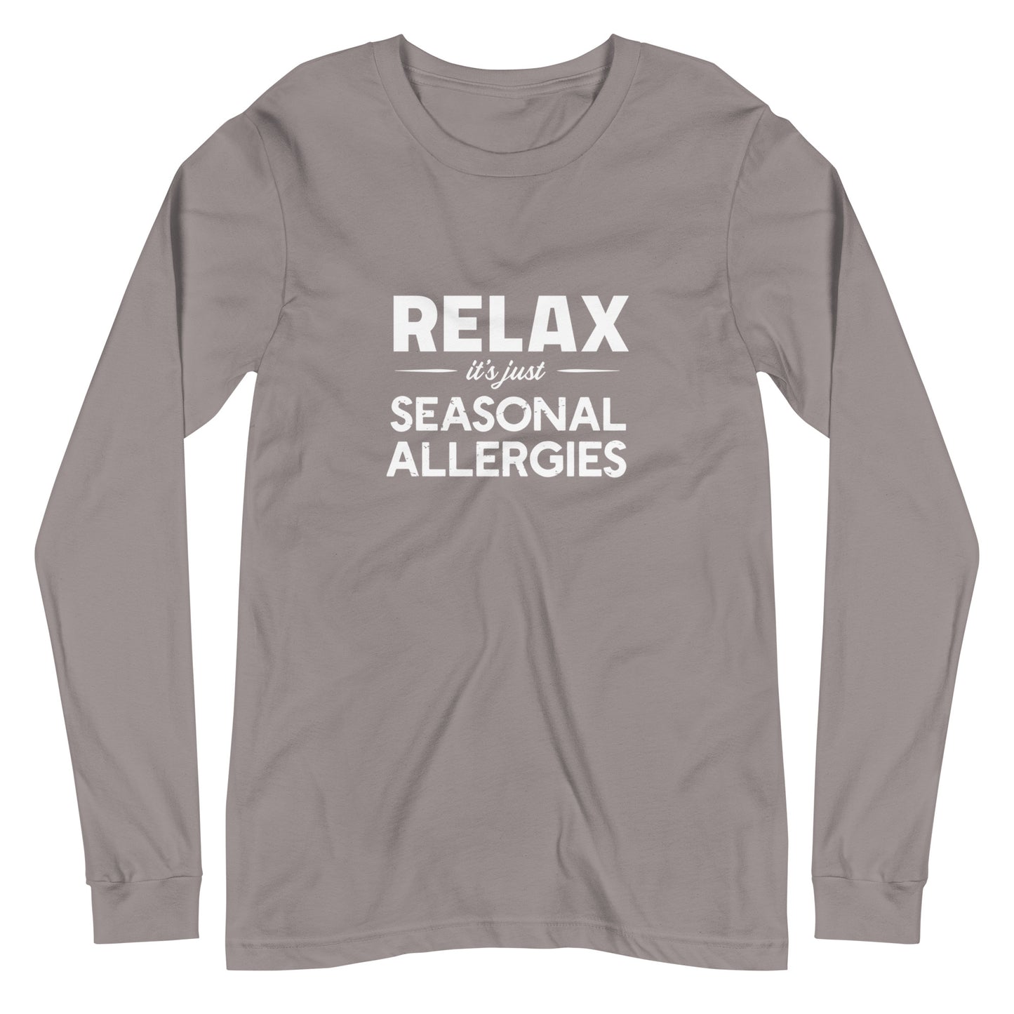 Seasonal Allergies - Bella + Canvas Long Sleeve Tee