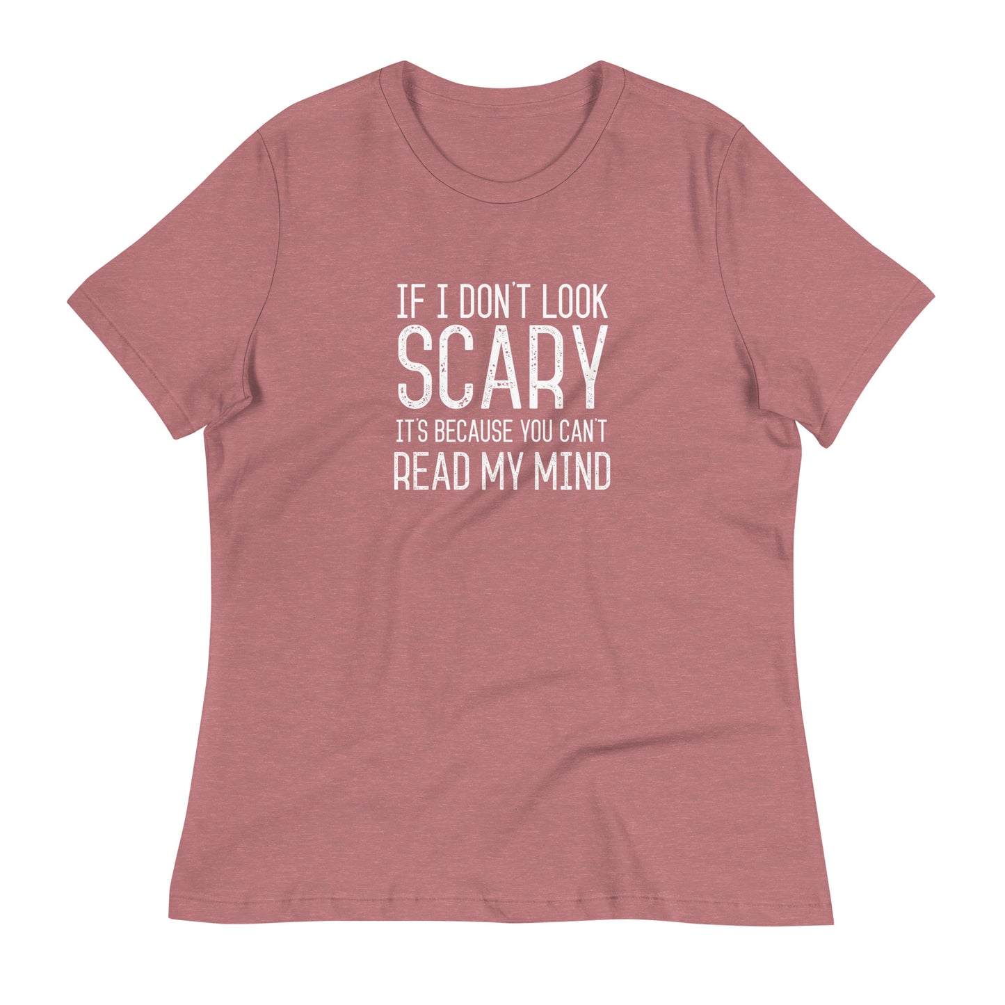Scary Mind - Bella + Canvas Women's Relaxed Tee