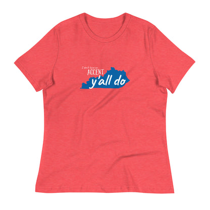 What Accent? - Bella + Canvas Women's Relaxed Tee